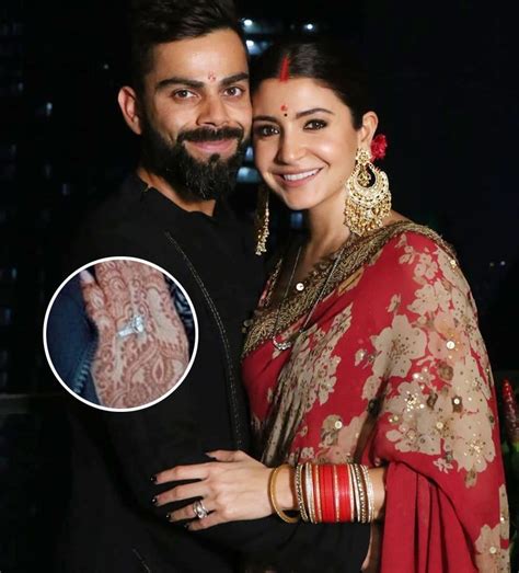 anushka sharma engagement ring.